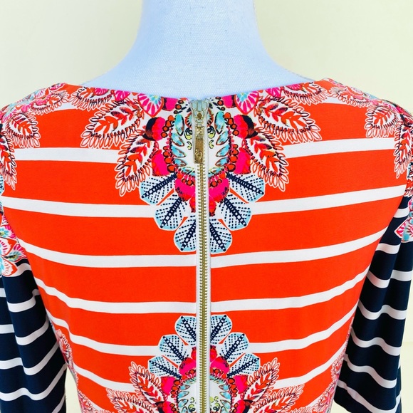 Eliza J Print Jersey Sheath Dress - Picture 10 of 11